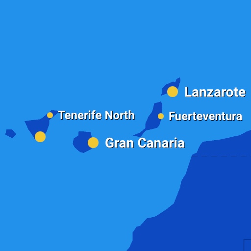 Ryanair на Канарские острова - Тенерифе, Гран-Канарию, Лансароте